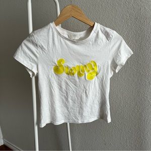 Sunny baby tee